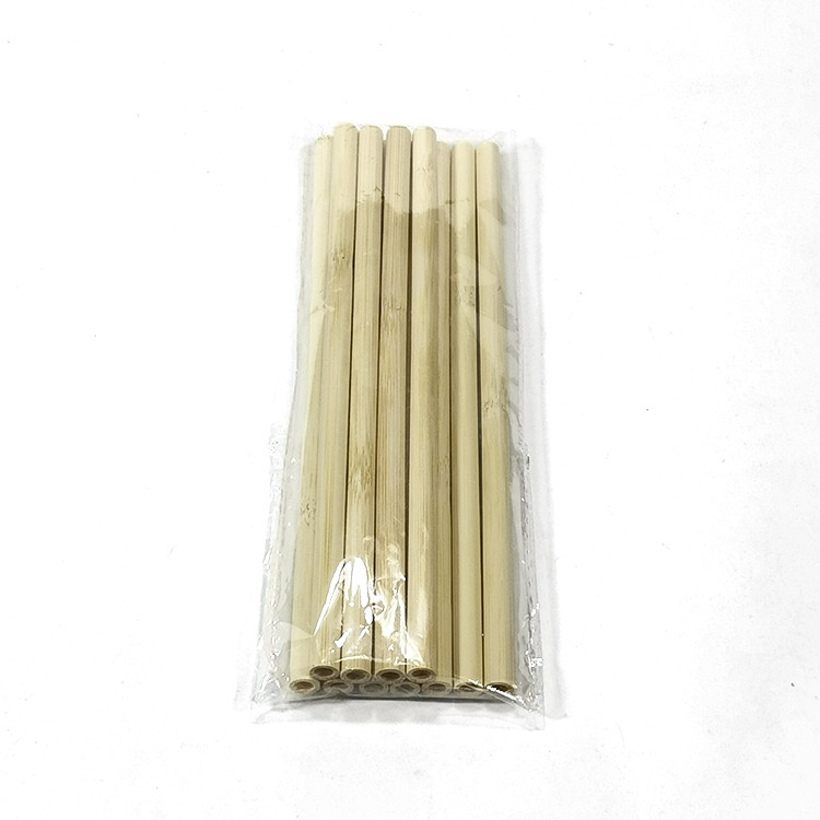 opp bag bamboo straw