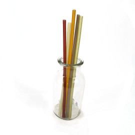 Rice straw biodegradable edible wheat straw wheat straw disposable pipette Factory Outlet Amazon