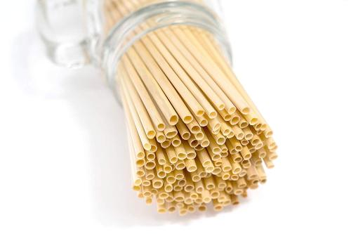 5mm natural health degradable wheat drinking straws for sale