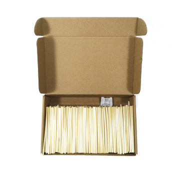 Aircraft boxed beverage straws natural wheat straws for bar restaurants