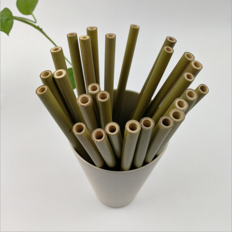 6mm Reusable Drinking Straws Bamboo Straws