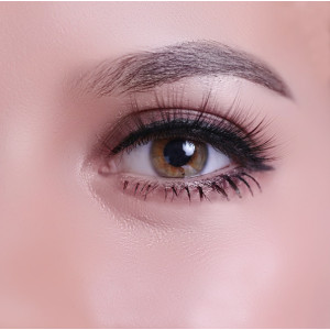 Natural Style Korean Light And Dainty 3D Premium Synthetic Lashes For Wholesale