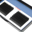 Extensiones de pestañas visuales de fibra PBT coreana 100% hechas a mano para mujeres
