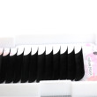 Extensiones de pestañas visuales de fibra PBT coreana 100% hechas a mano para mujeres