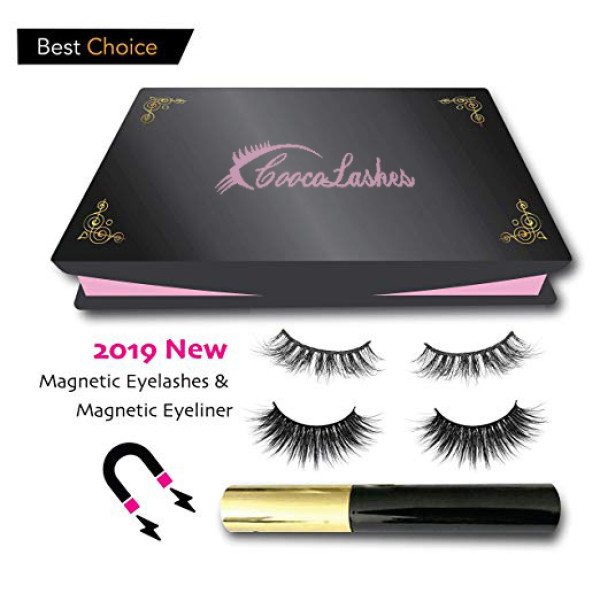 High quality Upgraded Waterproof Magnetic False Eyelashes Manufacturer With Magnetic Liquid Eyeliner Set-No Glue