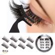 High quality Upgraded Waterproof Magnetic False Eyelashes Manufacturer With Magnetic Liquid Eyeliner Set-No Glue