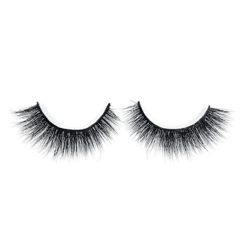 Natural Look Classic Decorative Eyelashes Package Box With Eyelash Tweezer