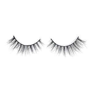 Winged Natural Fashionable Premade 3D Mink Eyelashes Vendor With Package Case