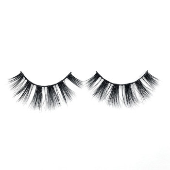 Hot Selling Real Siberian Strip Mink Eyelashes 3D For Woman Natural Look