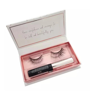 Light Weight Thin Magnetic Eyeliner Magnetic Lashes With Applicator