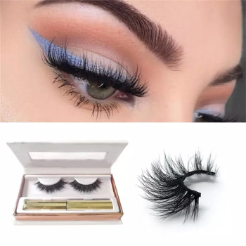 3D False Mink Magntic Eyeliner Lashes For Beautiful Eyelashes