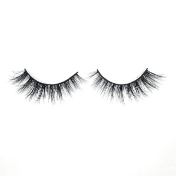 Real Premade Glitter Mink Strip Eyelashes Wholesale For Eye Makeup