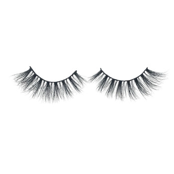 Private Logo Real Luxury 3D Mink Eyelashes Wholesale With Eyelash Glue