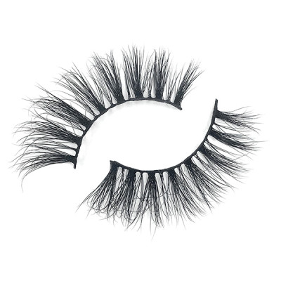 Private Logo Real Luxury 3D Mink Eyelashes Wholesale With Eyelash Glue