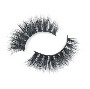 100% Real Reusable 3D Fake Mink Hair Eyelashes With Eyelash Curler