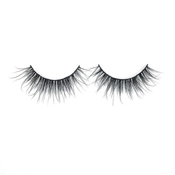Popular Custom 3D Natural Hair100% Mink Eyelashes With Eyebrow Scissors