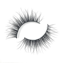 Popular Custom 3D Natural Hair100% Mink Eyelashes With Eyebrow Scissors
