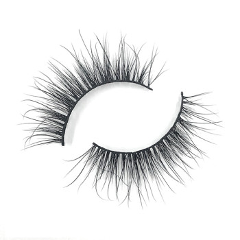 Popular Custom 3D Natural Hair100% Mink Eyelashes With Eyebrow Scissors