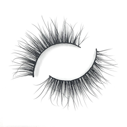 Pestañas naturales populares de encargo del visón 3D Hair100% con las tijeras de la ceja