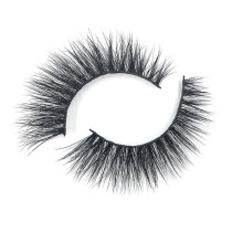Custom Logonatural Hair 3D Eyelashes Mink Manufacturer With Lashes Tweezers