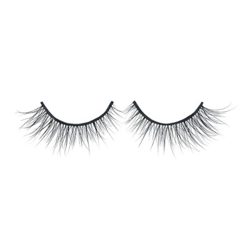 Qingdao Strip Eyelashes 100% 3D Mink Eyelashes Vendor And Custom Box