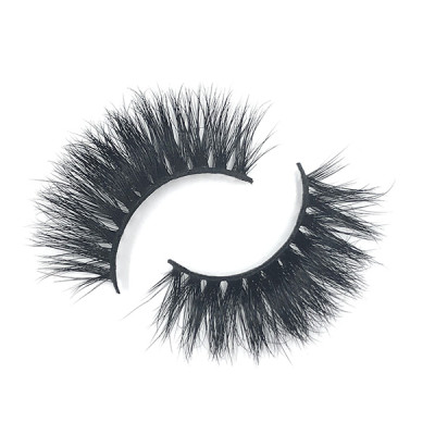 Private Label Cosmetic Mink False Eyelashes Bulk With Custom Logo