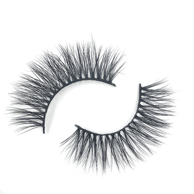 Private Label Wholesale Handmade  Cheap False Eyelashes 3D Mink Lashes In Bulk