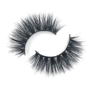 100% Mink Fur Permanent Cruelty Free Mink Eyelashes Packing Boxes Plastic Tray For Lashes