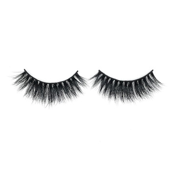 Hand Made Single Beautier 100% Mink False Eyelashes Boxes With Mirror