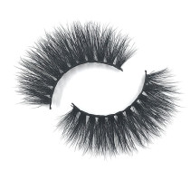 Oem Private Label Eyes Real Hair Real Mink Fur Eyelashes Square Eyelash Packaging With Window
