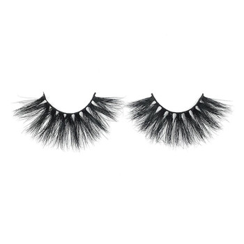 100% Handmade Reusable Long False Fake Soft And Diamatic 5D Lashes With Custom Logo
