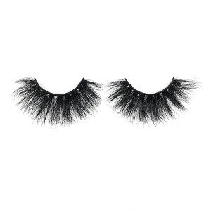 Premium Quality 100% Handing Made Long And Soft Siberian Mink 5D 25Mm Lashes