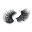 25mm Mink eyelashes vendor wholesale top quality 3D fluffy mink eyelashes and custom packaging box with private logo
