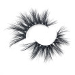 Dramatic Look High Volume Fluffy Fake Fluffy 25Mm Mink Eyelash With Private Label