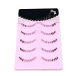 Various Different Design Mixed Style Black Fake 100% Handmade Thick Natural Soft Bottom Strip Lashes