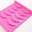 Various Different Design Mixed Style Black Fake 100% Handmade Thick Natural Soft Bottom Strip Lashes