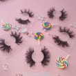 2019 Newest Fulffy Pure Hand Made Mink Lashes Cheap For Women'S Makeup