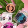Oem Messy Private Label Mink Eyelashes With Free Eyelashes Tweezer