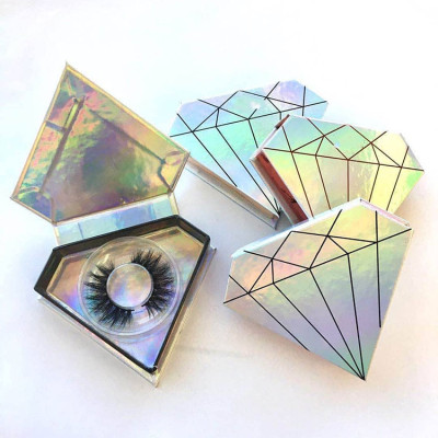 Best Supplier Bluk Siberian Mink Fur Private Label Eyelashes With Tweezer