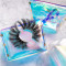 Cheap Thick Round Look Short Cross Winged 3D Mink Eyelashes Private Label And Custom Packaging