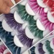 2021 new arrivals 3d mink eyelashes colorful eyelashes wholesale lash wholesale bestsellers black lashes 25mm 28mm lashes