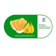 We give our client who choose dried mangos with customized packs