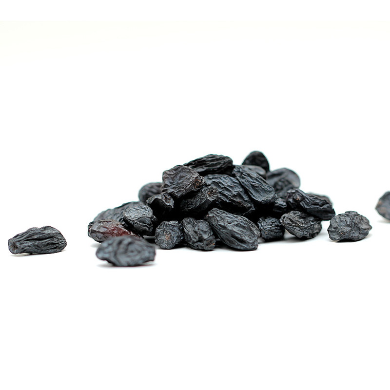 Raisins secs noirs sans pépins séchés en vrac