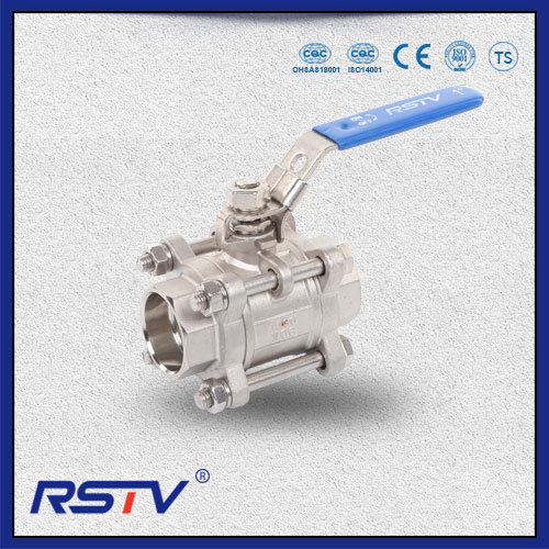 DIN F4/F5 Two Piece Flanged Floating Ball Valve