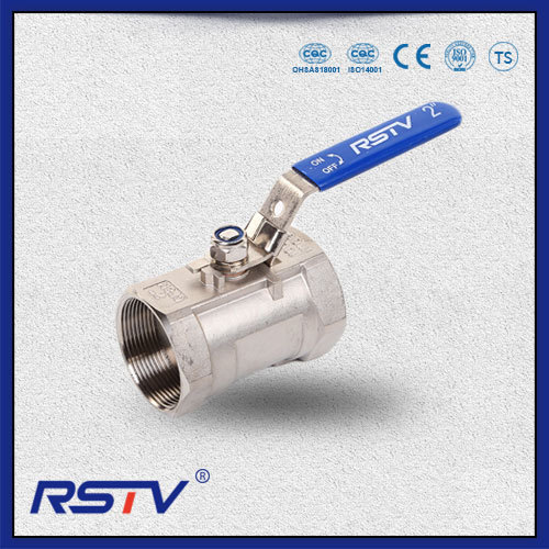 1PC Forged Steel Floating Screwed ends Reduce Port Ball Valve