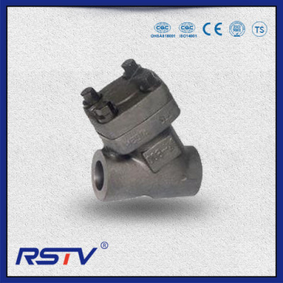 Forged Steel Flange Y type check valve