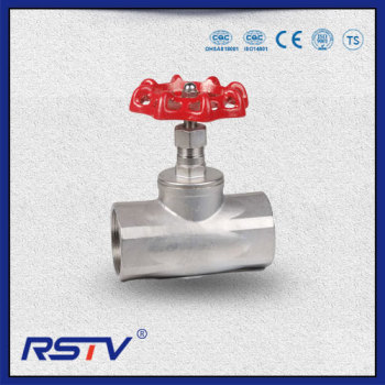 200WOG Stainless Steel NPT/BSP/BSPT Threaded Ends Globe Valve