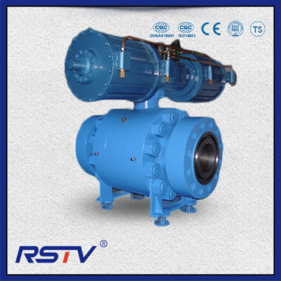 3-Piece Trunnion Flanged Forged Steel Ball Valve