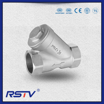 Stainless Steel Threaded ends Y Type Strainer 800WOG