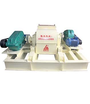 Double-roller Crusher Medium Hardness with Wear-Resisting Alloy Roller Side